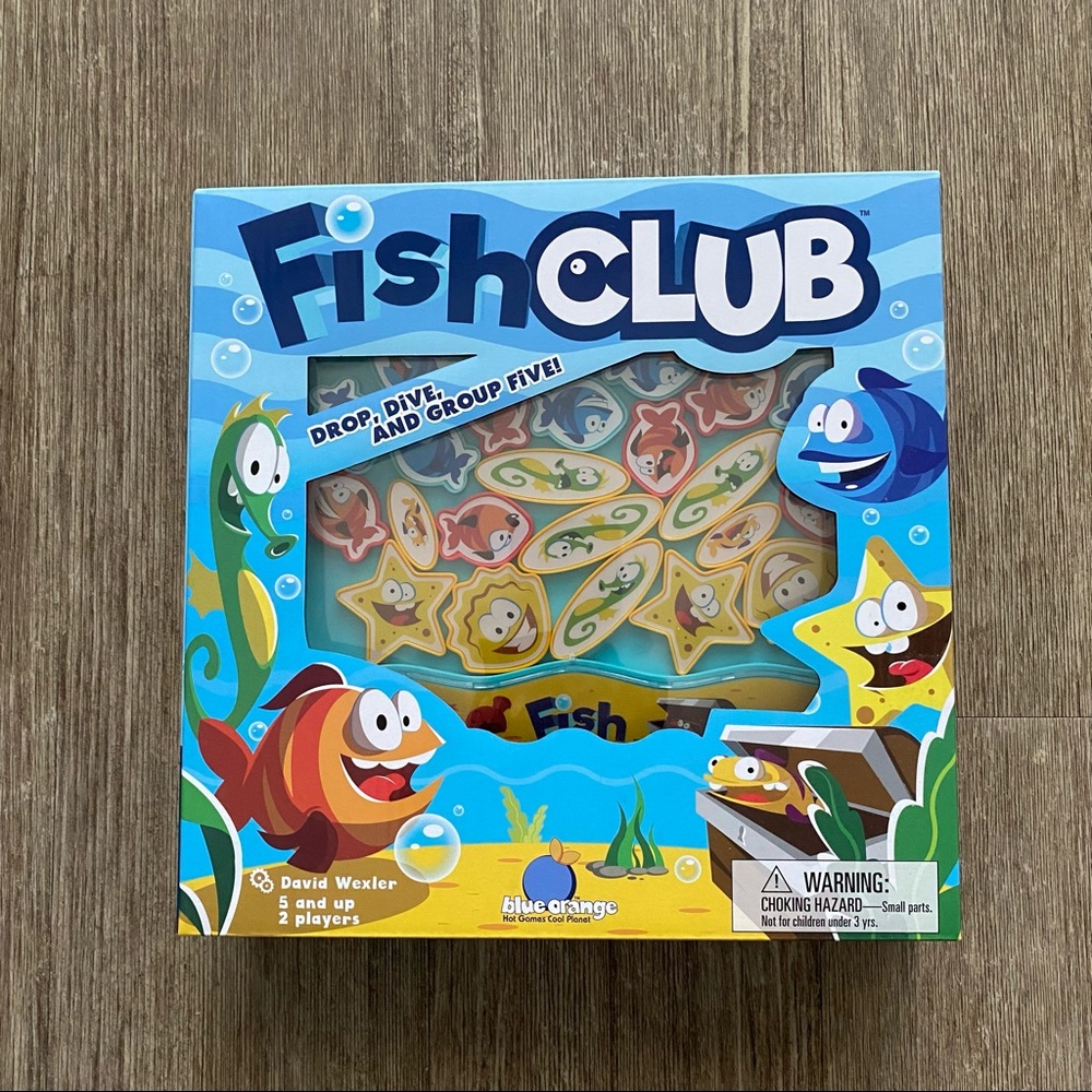 Blue Orange Fish Club Game